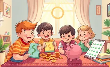 Educação Financeira Para Crianças: Ensinando Valores Desde Cedo