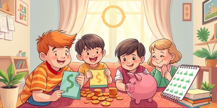 Educação Financeira Para Crianças: Ensinando Valores Desde Cedo